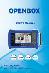 Openbox TSC-200 HEVC User Manual