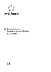 Renkforce GKA200 Operating Instructions Manual