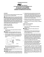 FTI KC 10 Series Installation And Maintenance Instructions Manual
