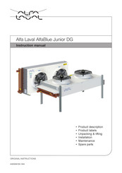 Alfa Laval AlfaBlue Junior DG Instruction Manual