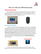 Honeywell LYNX TOUCH L5200 User Manual