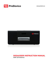 ProDevice ASM 120 Instruction Manual