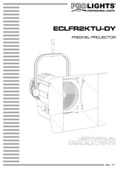 ProLights ECLFR2KTU-DY User Manual