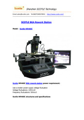 SCOTLE Scotle-HR460C Manual