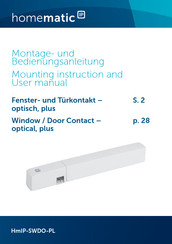 eQ-3 Homematic HmIP-SWDO-PL User Manual