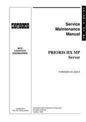 Digital Equipment Prioris HX MP Service Maintenance Manual