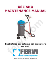 Fervi 0462 Use And Maintenance Manual