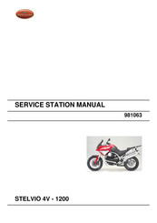 MOTO GUZZI Stelvio 1200 4V Service Station Manual