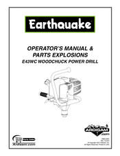 Ardisam Earthquake E43WC Operator's Manual & Parts Explosions
