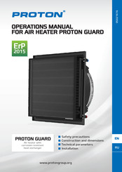 Proton Guard G750 Operation Manual