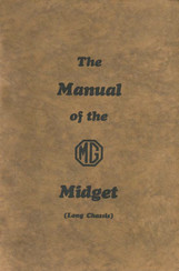 MG Midget Instruction Manual