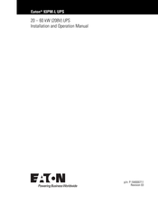 Eaton 93PM-L 60-2 Installation And Operation Manual