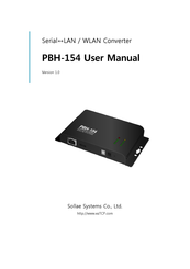 Sollae Systems PBH-154 User Manual