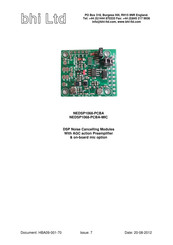 BHI NEDSP1068-PCBA-MIC Manual