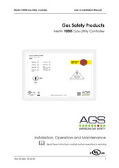 AGS Merlin 1000S Installation, Operation And Maintenance Manual