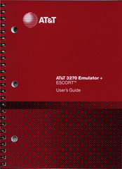 AT&T ESCORT 3270 User Manual