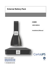 CertaUPS C300R Installation Manual