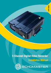 Echomaster DVR-50 G Installation Manual