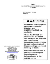Clemco CMS-4 Operation Manual
