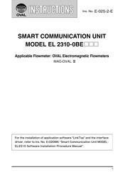 Oval EL 2310-0BE Series Instructions Manual