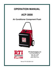 RTI ACF-3000 Operation Manual