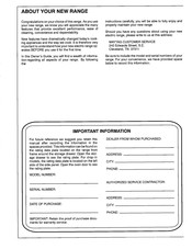 Magic Chef 3868XPA Owner's Manual