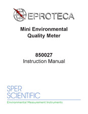 Eproteca 850027 Instruction Manual