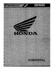 Honda CB250N Shop Manual
