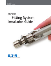 Eaton Aeroquip Rynglok Fitting System Installation Manual