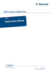 DeLaval VMS 2012 Series Instruction Book