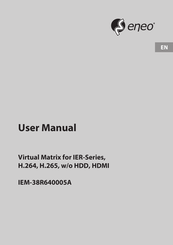Eneo IER Series User Manual