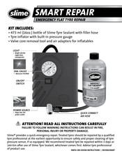 Slime Smart Repair CRK-0305IN Instructions Manual