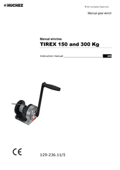 Huchez TIREX 300 Kg Instruction Manual