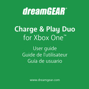 DreamGEAR Charge & Play Duo for Xbox One User Manual