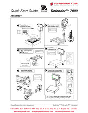 OHAUS defender 7000 Quick Start Manual
