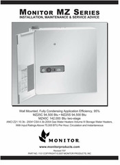 Monitor MZ25C Installation, Maintenance & Service Advice