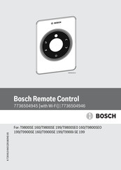 Bosch 7736504946 Manual