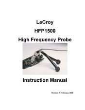LeCroy HFP1500 Instruction Manual