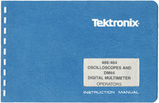 TEKTRONIX 464 Oscilloscope & DM44 DMM Option Operating & Service Manuals 