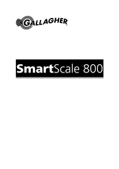 Gallagher SmartScale 800 User Manual