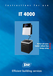 SYR IT 4000 Instructions For Use Manual