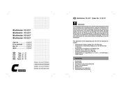 Conrad Electronic VC-227 Manual