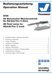 Viessmann 4568 Operation Manual
