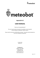 Meteobot Mini User Manual