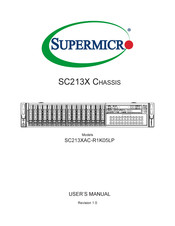 Supermicro SC213XAC-R1K05LP User Manual