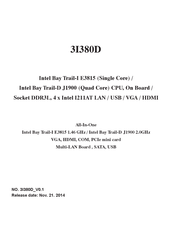 Lex 3I380D-I12 Manual
