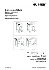 Hupfer SPA/EB-2 Operating Instructions Manual