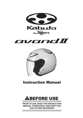 Kabuto avand2 Instruction Manual