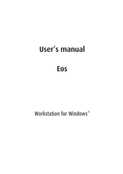 Barco Eos User Manual