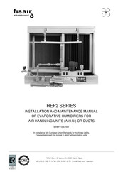 fisair HEF2E Series Installation And Maintenance Manual